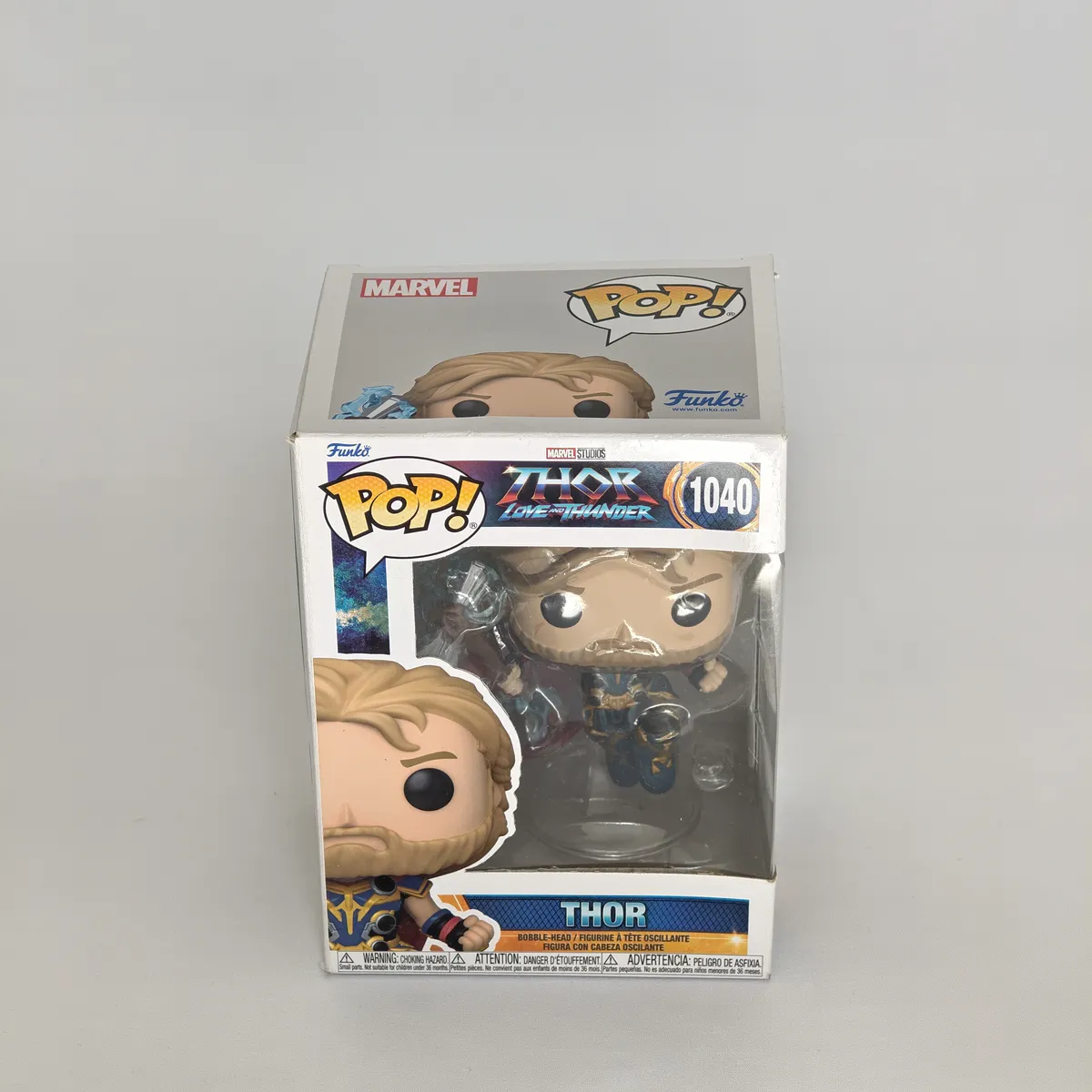 Figurine Funko Pop! N°1040 - Love And Thunder - Thor